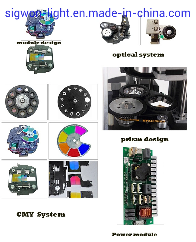 Projector Popular LED 400W Bsw with Cmy LED Moving Head Light Stage Light