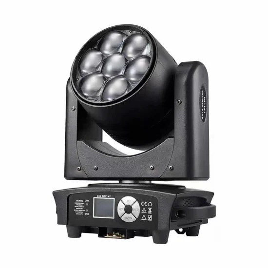 11/18CH 7X40W LED Wash Zoom mit CTO 4in1 RGBW Effekt Moving Head Zoom Wash Light Bühnenbeleuchtung