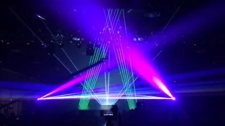Großartiger RGB-40-W-Laserlichtstrahl für den Außenbereich für Festivalaktivitäten