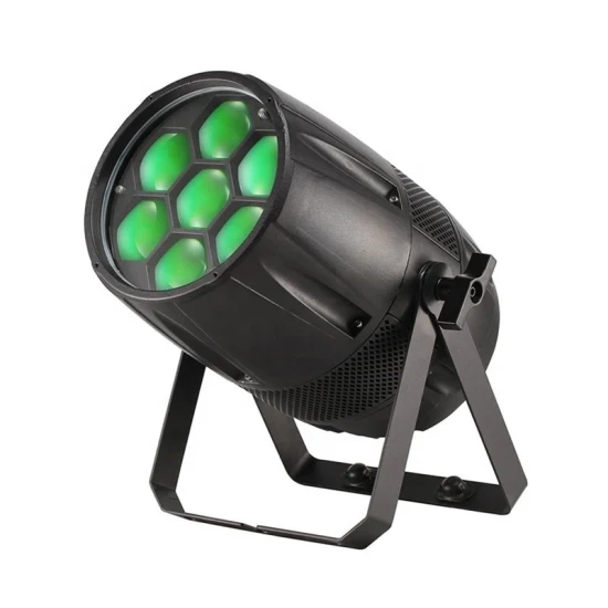 Wasserdichtes LED-PAR-Licht, 7 x 40 W, RGBW-Zoom, LED-Bühnen-PAR-Kanne