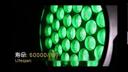 DJ Party Licht 37*10W RGBW Quad 4 in 1 LED Moving Head Wash Zoom