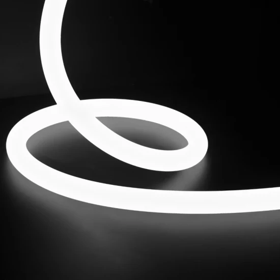 360-Grad-Abstrahlwinkel, flexible LED-Neonröhre, rund, 16 mm, für den Innen- und Außenbereich